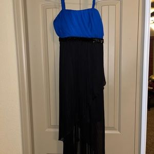 Blue Homecoming Dress